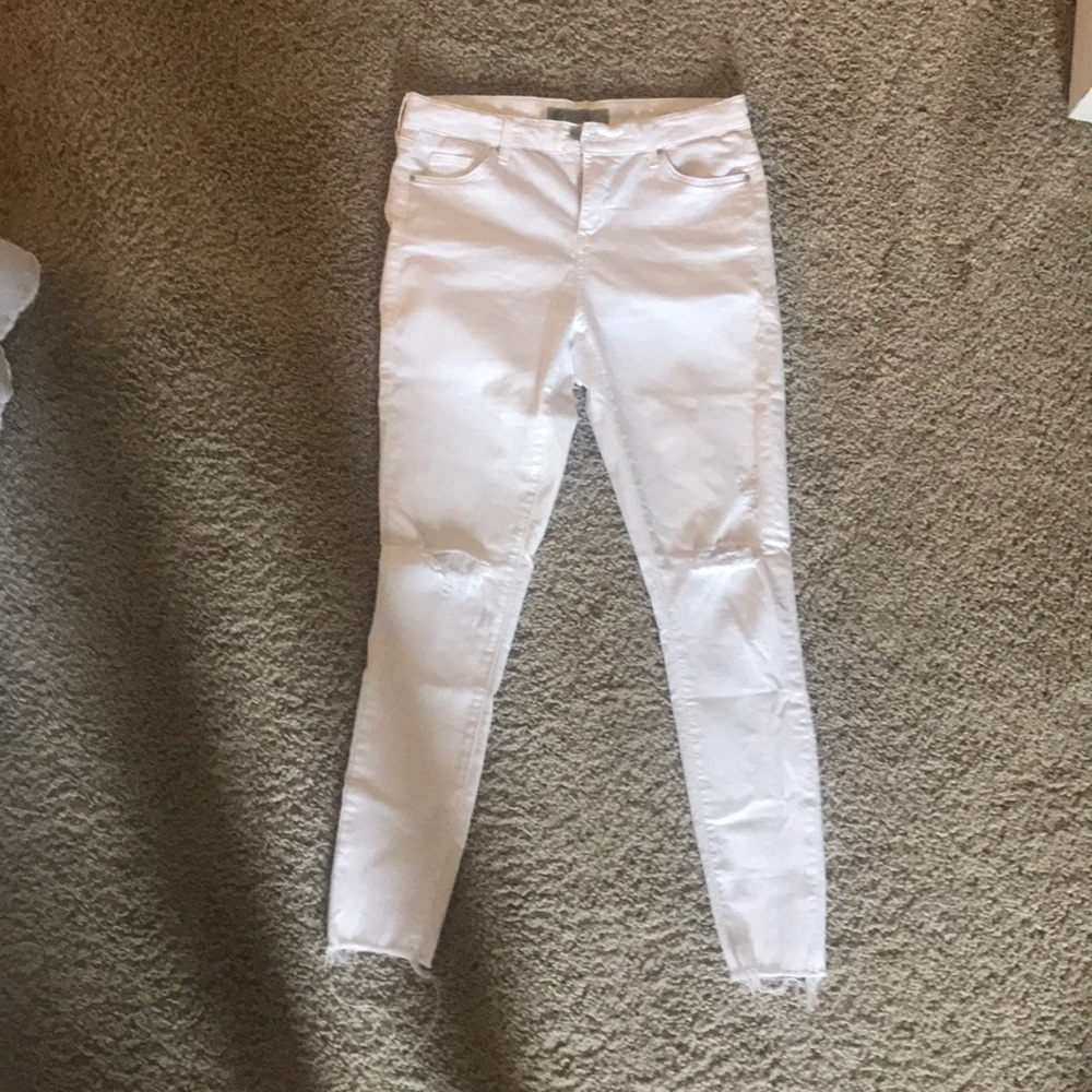 White Top shop jeans